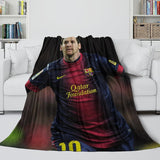 Load image into Gallery viewer, Lionel Messi Blanket Flannel Throw Room Decoration