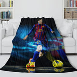 Load image into Gallery viewer, Lionel Messi Blanket Flannel Throw Room Decoration