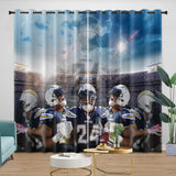 Load image into Gallery viewer, Los Angeles Chargers Curtains Blackout Window Drapes Room Decoration