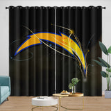 Load image into Gallery viewer, Los Angeles Chargers Curtains Blackout Window Drapes Room Decoration