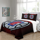 Load image into Gallery viewer, Los Angeles Clippers Bedding Set Duvet Cover Without Filler