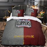 Load image into Gallery viewer, Los Angeles Clippers Bedding Set Duvet Cover Without Filler