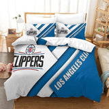 Load image into Gallery viewer, Los Angeles Clippers Bedding Set Duvet Cover Without Filler