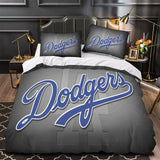 Charger l&#39;image dans la visionneuse de la galerie, Los Angeles Dodgers Bedding Set Quilt Cover Without Filler