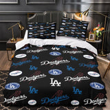 Charger l&#39;image dans la visionneuse de la galerie, Los Angeles Dodgers Bedding Set Quilt Cover Without Filler