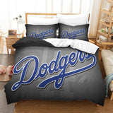 Charger l&#39;image dans la visionneuse de la galerie, Los Angeles Dodgers Bedding Set Quilt Cover Without Filler