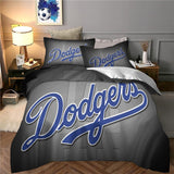 Charger l&#39;image dans la visionneuse de la galerie, Los Angeles Dodgers Bedding Set Quilt Cover Without Filler
