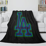 Charger l'image dans la visionneuse de la galerie, Los Angeles Dodgers Blanket Flannel Throw Kids Room Decoration