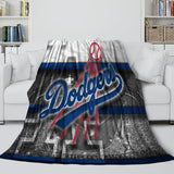 Charger l&#39;image dans la visionneuse de la galerie, Los Angeles Dodgers Blanket Flannel Throw Room Decoration