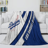 Charger l&#39;image dans la visionneuse de la galerie, Los Angeles Dodgers Blanket Flannel Throw Room Decoration