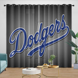 Charger l&#39;image dans la visionneuse de la galerie, Los Angeles Dodgers Curtains Blackout Window Drapes Room Decoration