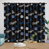 Charger l&#39;image dans la visionneuse de la galerie, Los Angeles Dodgers Curtains Blackout Window Drapes Room Decoration