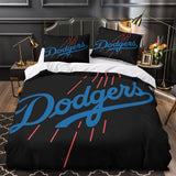Charger l'image dans la visionneuse de la galerie, Los Angeles Dodgers Duvet Cover Kids Room Bedding Set Without Filler