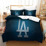 Charger l'image dans la visionneuse de la galerie, Los Angeles Dodgers Duvet Cover Kids Room Bedding Set Without Filler