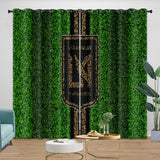 Charger l&#39;image dans la visionneuse de la galerie, Los Angeles FC Curtains Blackout Window Drapes Room Decoration