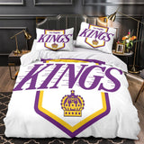 Charger l&#39;image dans la visionneuse de la galerie, Los Angeles Kings Bedding Set Quilt Duvet Cover Without Filler