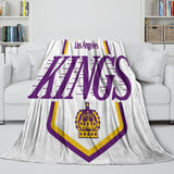 Charger l&#39;image dans la visionneuse de la galerie, Los Angeles Kings Blanket Flannel Throw Kids Room Decoration