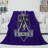 Charger l&#39;image dans la visionneuse de la galerie, Los Angeles Kings Blanket Flannel Throw Kids Room Decoration