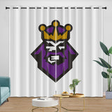 Load image into Gallery viewer, Los Angeles Kings Curtains Blackout Window Drapes Room Decoration