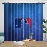Charger l'image dans la visionneuse de la galerie, Major League Baseball MLB Curtains Blackout Window Drapes Room Decoration