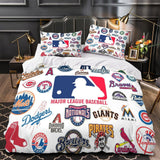 Charger l'image dans la visionneuse de la galerie, Major League Baseball MLB Duvet Cover Bedding Set Without Filler