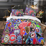 Charger l'image dans la visionneuse de la galerie, Major League Baseball MLB Duvet Cover Bedding Set Without Filler