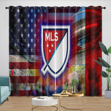 Charger l'image dans la visionneuse de la galerie, Major League Soccer MLS Curtains Blackout Window Drapes Room Decoration
