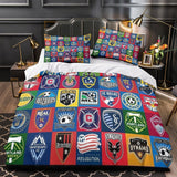 Charger l'image dans la visionneuse de la galerie, Major League Soccer MLS Duvet Cover Bedding Set Without Filler