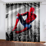 Charger l&#39;image dans la visionneuse de la galerie, SpiderMan Curtains Blackout Window Drapes