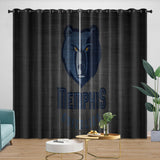 Load image into Gallery viewer, Memphis Grizzlies Curtains Blackout Window Drapes Room Decoration