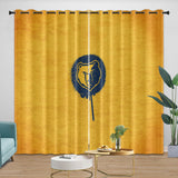 Load image into Gallery viewer, Memphis Grizzlies Curtains Blackout Window Drapes Room Decoration