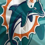 Charger l&#39;image dans la visionneuse de la galerie, Miami Dolphins Bedding Set Duvet Cover Without Filler