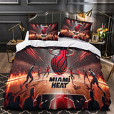 Charger l&#39;image dans la visionneuse de la galerie, Miami Heat Bedding Set Duvet Cover Without Filler