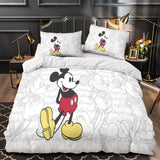 Charger l&#39;image dans la visionneuse de la galerie, Mickey Mouse Bedding Set Pattern Quilt Cover Without Filler