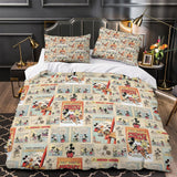 Charger l&#39;image dans la visionneuse de la galerie, Mickey Mouse Bedding Set Pattern Quilt Cover Without Filler