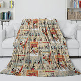 Load image into Gallery viewer, Mickey Mouse Blanket Flannel Fleece Throw Room Decoration