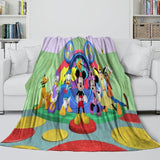 Charger l&#39;image dans la visionneuse de la galerie, Mickey Mouse Club House Blanket Kids Flannel Throw Room Decoration