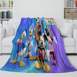 Charger l&#39;image dans la visionneuse de la galerie, Mickey Mouse Club House Blanket Kids Flannel Throw Room Decoration