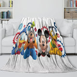 Charger l&#39;image dans la visionneuse de la galerie, Mickey Mouse Club House Blanket Kids Flannel Throw Room Decoration