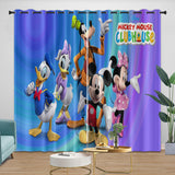 Charger l&#39;image dans la visionneuse de la galerie, Mickey Mouse Club House Curtains Kids Blackout Window Drapes