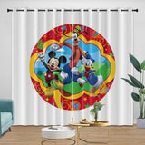 Charger l&#39;image dans la visionneuse de la galerie, Mickey Mouse Club House Curtains Kids Blackout Window Drapes