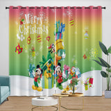 Load image into Gallery viewer, Mickey Mouse Curtains Blackout Window Drapes Room Decoration