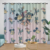 Load image into Gallery viewer, Mickey Mouse Curtains Blackout Window Drapes Room Decoration