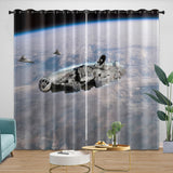 Load image into Gallery viewer, Millennium Falcon Curtains Blackout Window Drapes