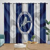 Load image into Gallery viewer, Millwall Curtains Blackout Window Drapes Room Decoration