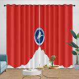 Load image into Gallery viewer, Millwall Curtains Blackout Window Drapes Room Decoration