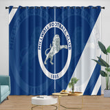 Load image into Gallery viewer, Millwall Curtains Blackout Window Drapes Room Decoration