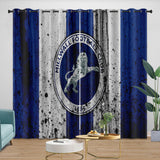 Load image into Gallery viewer, Millwall Curtains Blackout Window Drapes Room Decoration