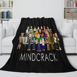 Charger l&#39;image dans la visionneuse de la galerie, Minecraft Blanket Flannel Throw Kids Room Decoration