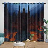 Charger l&#39;image dans la visionneuse de la galerie, Minecraft Curtains Blackout Window Drapes Kids Room Decoration